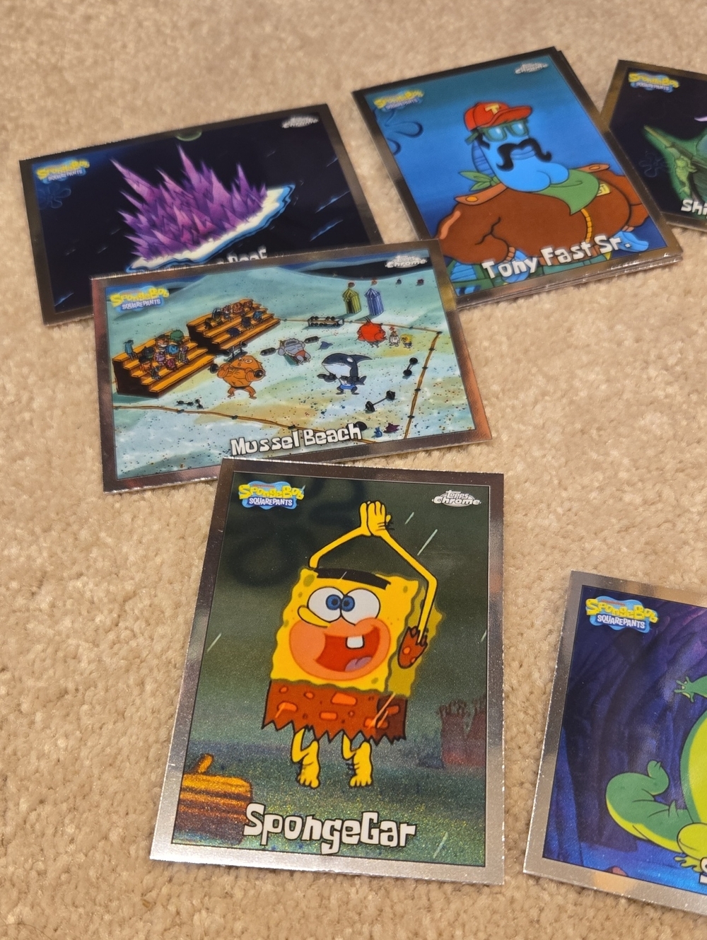 SpongeBob SquarePants 25th Anniversary Topps Card Lot - Picture 3 of 7